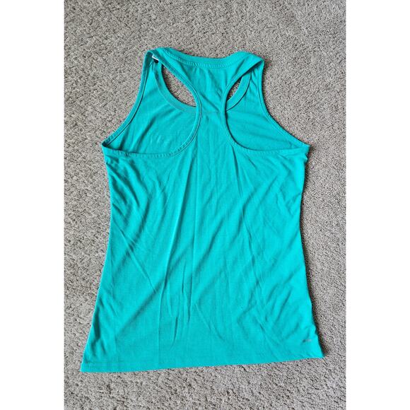 Adidas Climalite Ultimate Tank Top Sporty Racerback womens size medium green - Picture 2 of 6